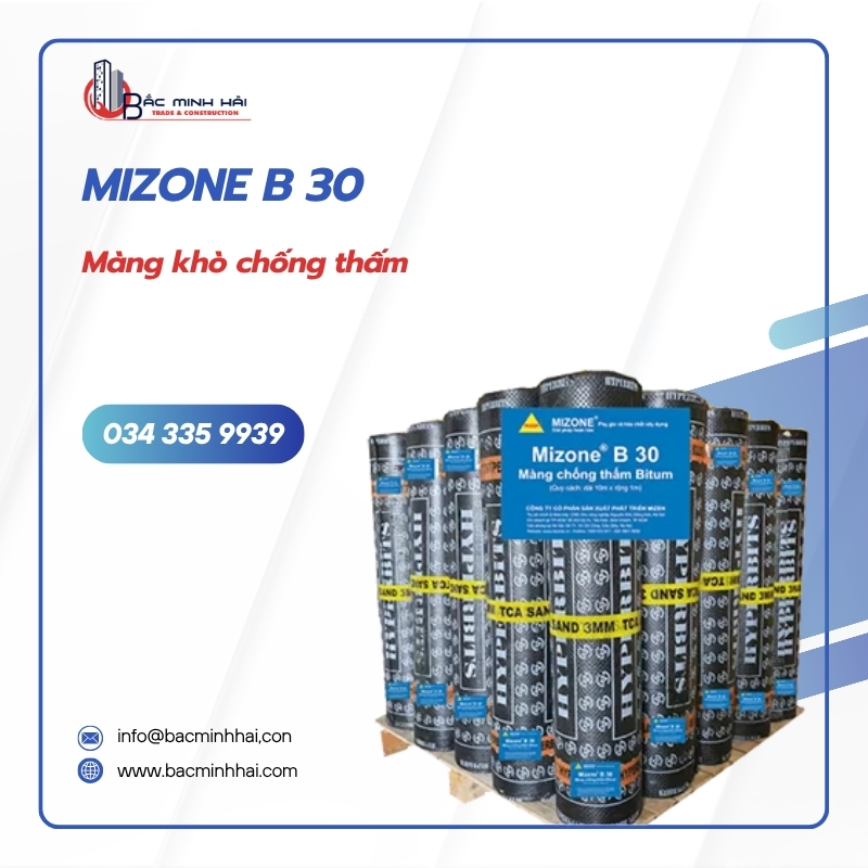 Mizone B 30 - Màng chống thấm