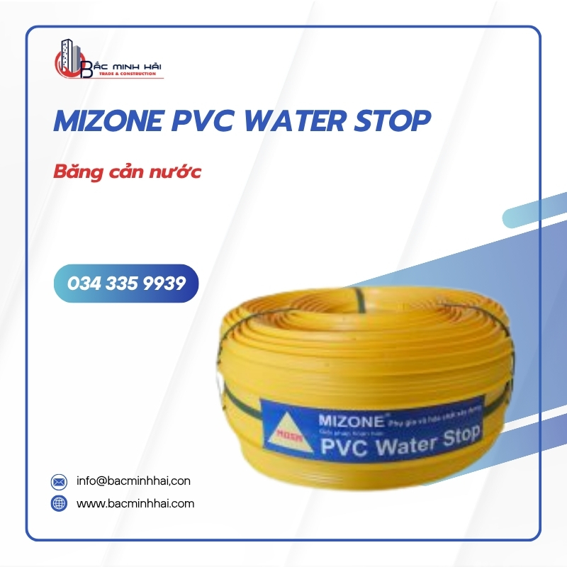 Mizone PVC Water Stop - Băng cản nước