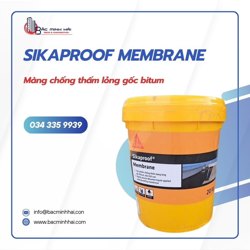 Sikaproof Membrane - Vật liệu chống thấm