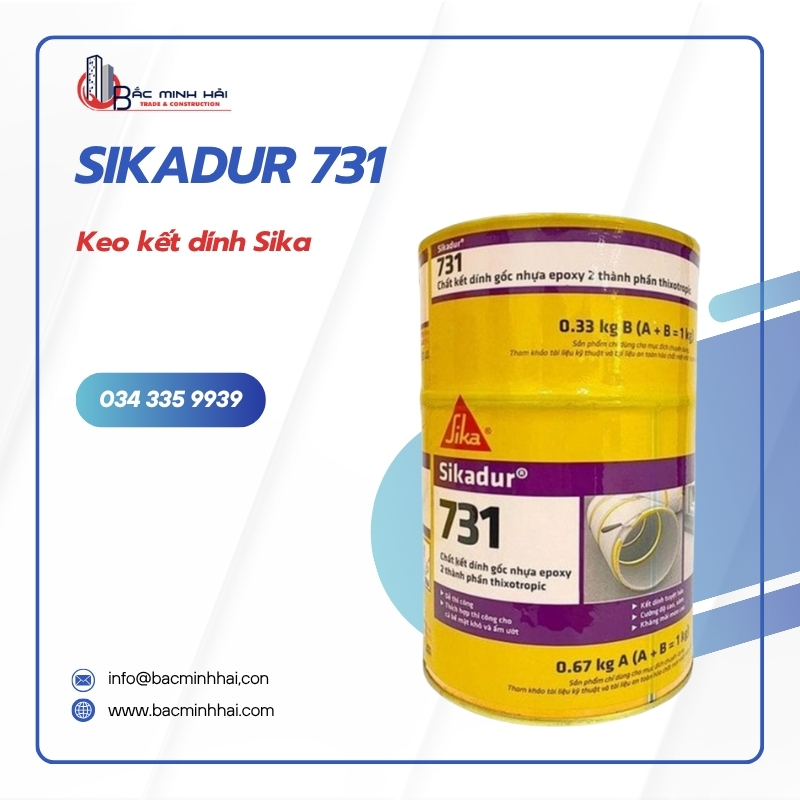 Sikadur 731 - Tăng cường độ kết cấu